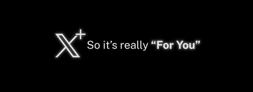 X Declutter Extension banner